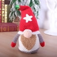 thumbnail image 1 of Juguetes para niños pequeños Fiudx muñeco nórdico tejido adorno de Rudolf, 1 of 6