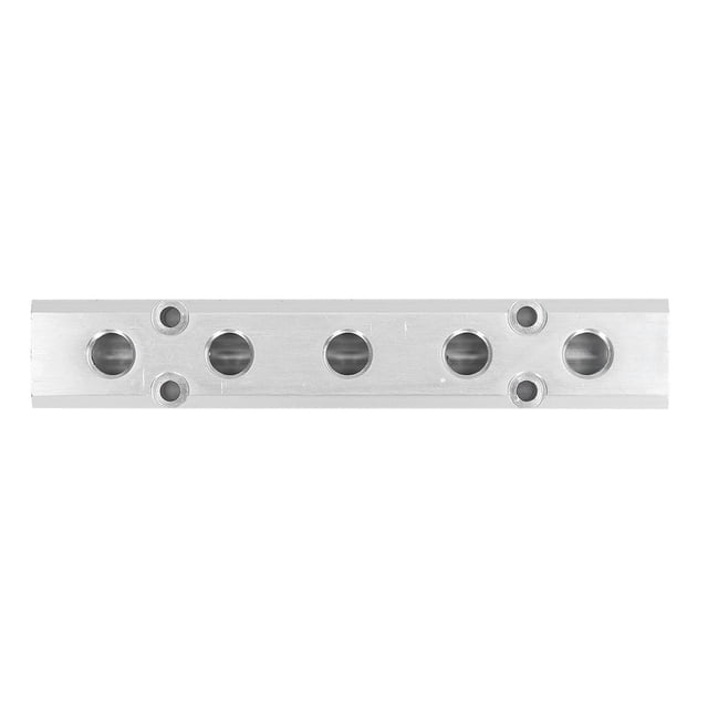 Divisor de Bloque de distribución de aire de colector neumós para proyectos de ingeniería conector de aluminio