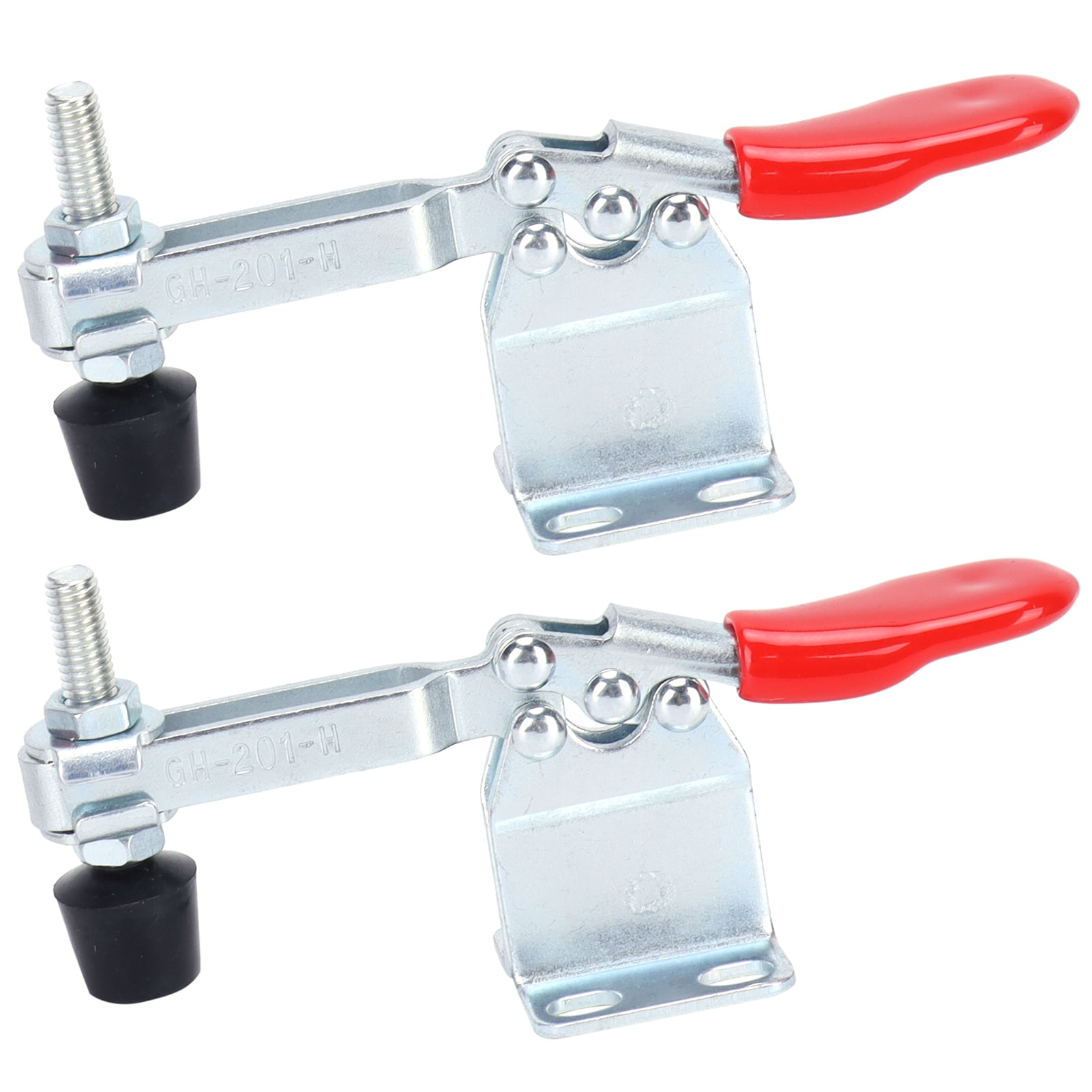 FAGINEY 2 Set Small Toggle Clamps Quick Release Horizontal Clamp Hand