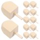thumbnail image 1 of ColoMX 12 Dreidels de Janucá: Trompos sin terminar para niños - Juguetes artesanales para Janucá - Dreidels de madera en blanco - Suministros para manualidades, 1 of 8