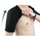 thumbnail image 4 of Soporte de compresión de hombros Ecomeon Hombrera deportiva transpirable Negro L, 4 of 5