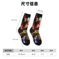 thumbnail image 6 of Wres-Tler W-W,E Socks Novelty Crew Socks Casual Funny Crazy Dress Socks For Women Men, 6 of 8
