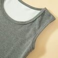thumbnail image 6 of yillto Womens Fleece Tank Thermal Sleeveless Tops Fall Winter Warm Thermals Undershirts Camisole Base Layer, 6 of 7