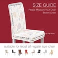 thumbnail image 2 of DAWOT Chair Protector Cover Slipcover Pack of 2, 4, 6 Thick Stretch Spandex Chair Slipcovers Removable Washable Parsons Chair Covers, Chair Covers Dining Room Chairs Cover for Family, Home, Ceremony, 2 of 8