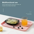 thumbnail image 2 of ENJOYW Anti-slid Base Stackable Serving Tray Multi-use Smooth Surface Plastic Fruit Tray for Home Serving Tray, 2 of 7