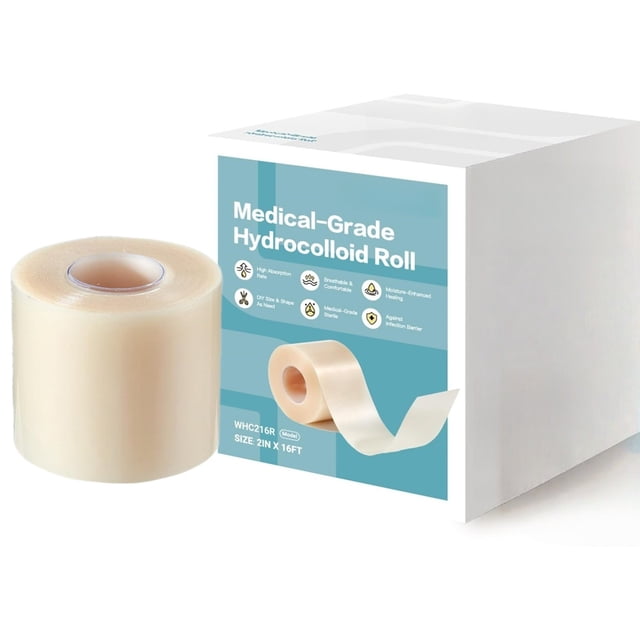 Sports Hydrocolloid Dressing Roll For Kit Bandage For Blisters Burns Cuts And