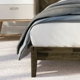 thumbnail image 5 of Acacia Sierra Solid Wood Bed Frame With headboard - Queen - Ebony, 5 of 10