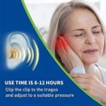 thumbnail image 4 of Tinnitus Reliever Ear Massage Care Ear Clip Relieves Ear Pain, Tinnitus, and Ear Discomfort E, 4 of 5