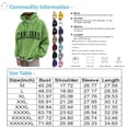 thumbnail image 2 of Men's Loose Printed Hooded Sweatshirt Men's Casual Fashion Sports Sweatshirt 6XL, 2 of 4
