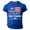 00-Blue378, variant on Boys USA 250th Independence Day T-Shirt Short Sleeve Crew Neck T Shirt, Sizes 1-13