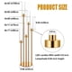 thumbnail image 3 of Centro de mesa tipo candelabro MEISHAONV Gold con 5 brazos, juego de 8, 3 of 6