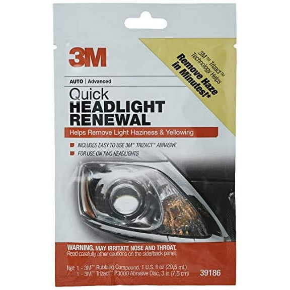 3M Quick Headlight Renewal Plus, 39186