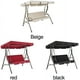 thumbnail image 5 of ZHAOCHENG Toldo de repuesto 210d para asiento de columpio de jardín Toldo de columpio impermeable para asiento de columpio Sombrilla de repuesto Rockin, 5 of 5
