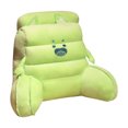 thumbnail image 1 of Bed Backrest Pillow for Reading and Support in Bed with Armrests – Lumbar for Sofa Chair Floor and Dorm Ergonomic Comfort for Posture Soft Polyester Fill, 1 of 5