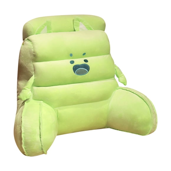TIELUTT Bed Backrest Pillow for Sitting Up in Bed Reading Pillow with Arms Lumbar Car Seat Comforter for Driver Class Seat Cushion Soft Seat Cushions for Pressure Window Cushions Replacement Cushion