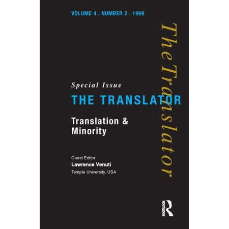 ISBN 9781900650106 product image for Translator S: Translation and Minority : Special Issue of 