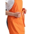 thumbnail image 5 of Chef Works Unisex Butcher Apron, Tangerine, One Size, 5 of 5