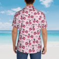 thumbnail image 6 of Daiia Bike with Donut Wheels Hawaiian Shirt for Men Gentle Cotton Regular Short Sleeve Casual-XX-Large, 6 of 9