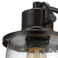 thumbnail image 2 of Globe Electric 238603 LED Outdoor Wall Sconce, Oil Rubbed Bronze, 2 of 6