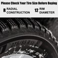 thumbnail image 4 of Unique Bargains 1Pc Fits 12' Universal Hubcap Wheel Cover Replacement - Car Tire Rim Cap Cover Scratch Resist - ABS Silver Tone, 4 of 8