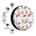 thumbnail image 4 of Fotbe Dinosaur Funda de Llanta de Repuesto con Estampado, Engrosada, Ajuste Universal para Jeep, Remolque, RV, SUV, Camión-14 inch, 4 of 6