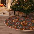 thumbnail image 5 of Sikiie 60s and 70s Aesthetic1 Nativity Christmas Tree Skirt, Jesus Christian Winter Holiday Tree Mat Decoration(30-48IN)30", 5 of 6