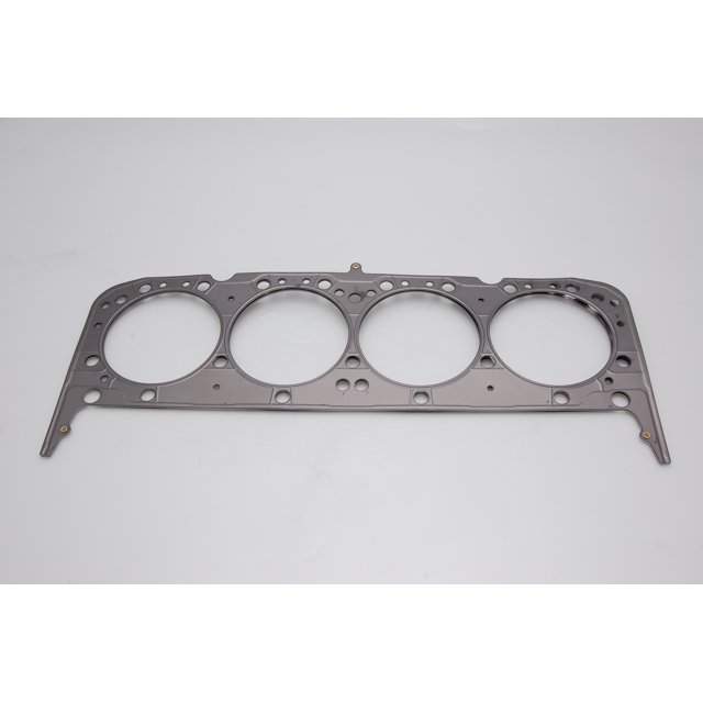 Cometic Gasket C5249-027 Cylinder Head Gasket MLS For Use With Chevy Small Block With Round Bore; 4.2 Inch Bore; 3 Layer Stainless Steel; 0.027 Inch Compressed Thickness; Single