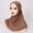 Khaki, variant on Headbands for Women,Womens Casual Solid Head Hat Cap Hair Cover Wrap Headwear Muslim Long Turban Cap Headbands for Girls Winter Headbands Clearance Khaki A