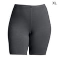 thumbnail image 1 of Yuarrent Pantalones cortos de gimnasio sin costuras, mallas de entrenamiento, pantalones cortos deportivos para mujer, pantalones cortos de verano de Uniforme atlético gris XL, 1 of 6