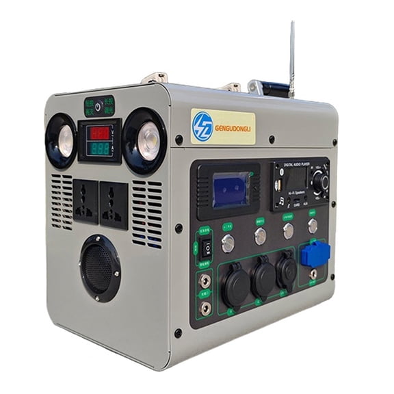 Hand Crank Generator Emergency Power Packs 1000 Watts 110 Volts