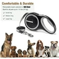 thumbnail image 2 of Newlight66 Heavy Duty Adjustable Durable Comfortable Retractable Dog Leash, 16 ft, Gray, 2 of 8