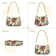 thumbnail image 7 of FORMRS Womens Shoulder Bag with Chain Strap Clutch Purse Cute Tote Handbag, Christmas Poinsettia, 7 of 7