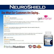Brain Booster Supplement NeuroShield Advanced Memory Formula with Bacopa, Huperzine-A and More One Bottle