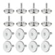 thumbnail image 1 of Niveladores de alta resistencia, pies niveladores de mesa ajustables con base redonda de plástico, perfectos para muebles de oficina en casa, fácil instalación que garantiza estabilidad en cualquier, 1 of 5