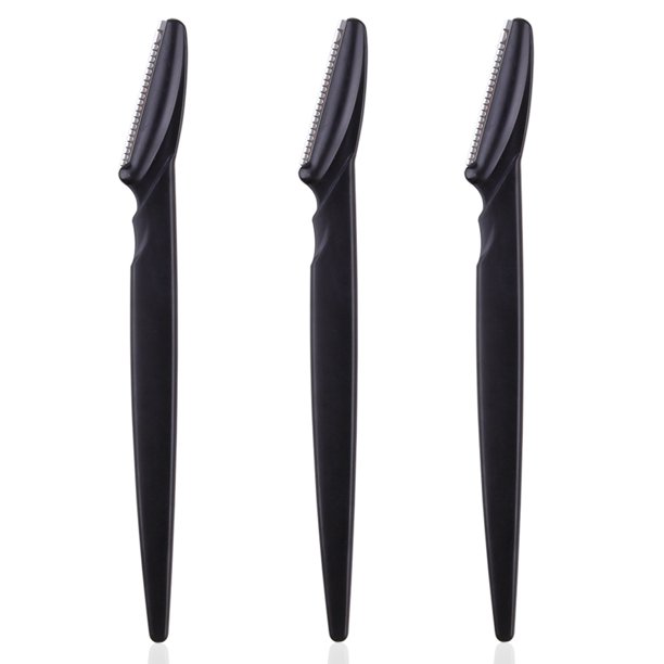 3/4/10 piezas Recortador de cejas Afeitadora de hojas faciales Afeitadora portátil para mujer Depilación de cejas Cortadores Herramientas de maquillaje de seguridad