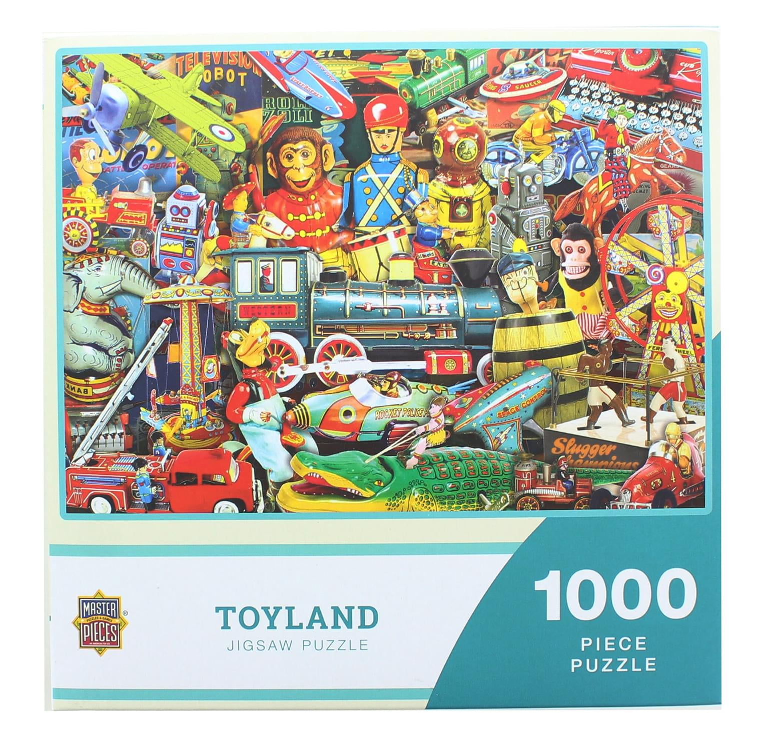 MasterPieces 1000 Piece Jigsaw Puzzle | Toyland - Walmart.com - Walmart.com