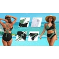 thumbnail image 5 of Rosvigor Plus Size Womens Swimsuits Two Piece Bikini Sets Bathing Suits for Women Summer Color Block Swimwear, 5 of 8