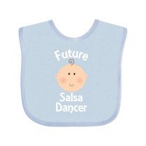 Inktastic Future Salsa Dancer Boys or Girls Baby Bib