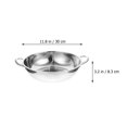 thumbnail image 3 of Double Flavor Hot Pot Practical Hotpot Stainless Steel Mandarin Duck Two Flavors, 3 of 6