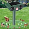 thumbnail image 1 of Repelente de animales Nacoman Solar Ultrasonic Outdoor Impermeable, 1 of 7