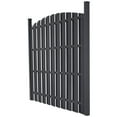 thumbnail image 4 of WPC Fence Panel Round Gray, 4 of 10