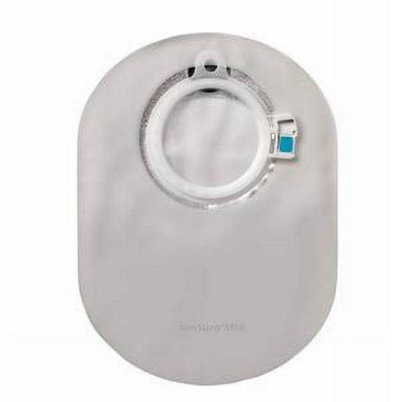Filtered Ostomy Pouch SenSura Mio  Two-Piece System Midi 40 mm Stoma Closed End Flat Box of 30