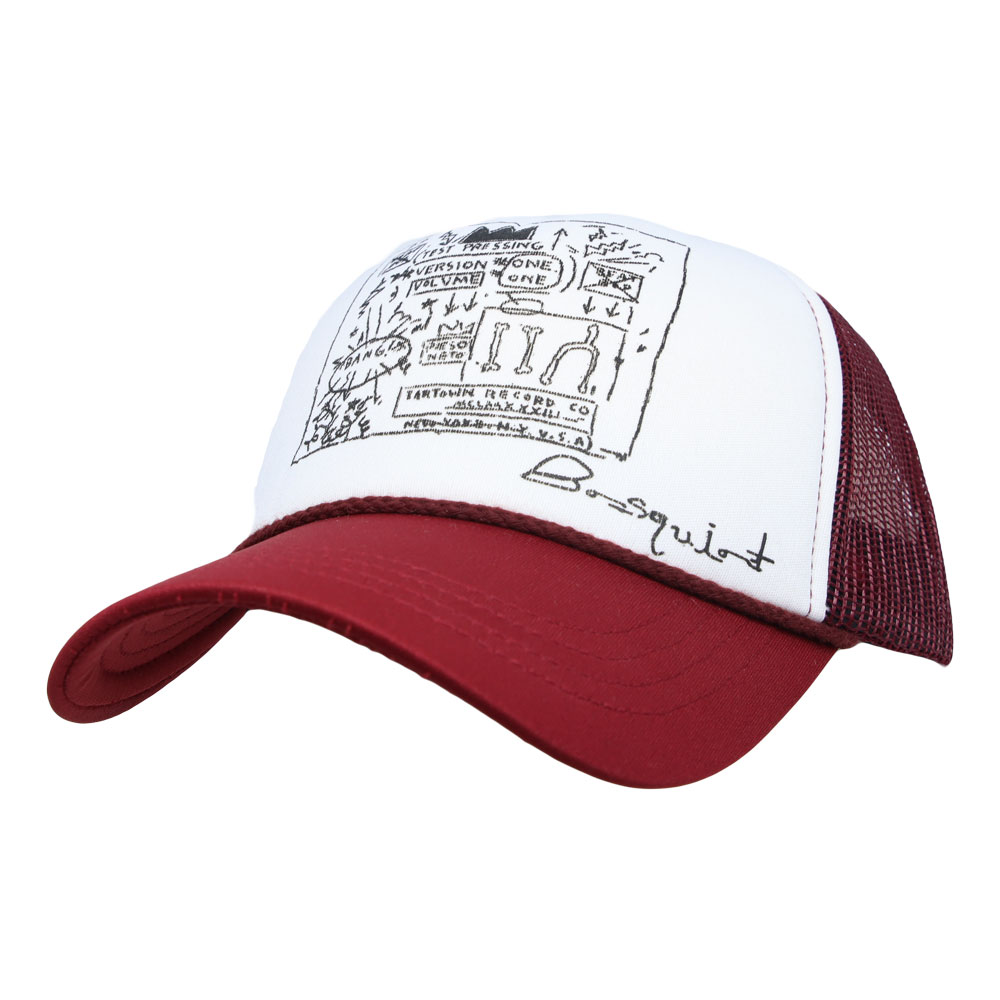 WITHMOONS Distressed Trucker Baseball Cap - Mesh Back Adjustable Star Design Hat KR1185 - View #3