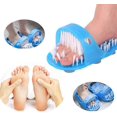 thumbnail image 5 of Limpiador de pies de ducha, 2 piezas Cepillo de pies de ducha Masajeadores de pies de baño Limpiador de zapatillas de limpieza con ventosas antideslizantes para pegar en el piso Ducha Masaje de spa, 5 of 5