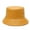 Yellow, variant on New Faux Leather Bucket Hat Women Man Pu Soild Sun Hat Fashion Bob Panama Autumn Winter Waterproof Fisherman Hat Travel Hat