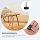 thumbnail image 3 of unbranded 4Pcs Adjustable Rubber Feet for Furniture with Screw in Levelers Black Heavy Duty, 3 of 8