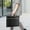 Black, variant on Aodebiao Men's Professional Business Briefcase - Waterproof A4 Document Bag with Multiple Compartments for Office, Meetings & Travel