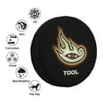 thumbnail image 4 of Tool Band Eye Logo Rock Spare Tire Cover Waterproof Dust-Proof Universal Wheel Tire Cover Protector Accessories 14" 15" 16" 17", 4 of 7
