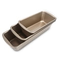 thumbnail image 1 of Molde rectangular para pan tostado Bandeja para hornear pan resistente a altas temperaturas Moldes para hacer queso DIY Suministros de cocina Herramienta para hornear 3 piezas, Amarillo Advancent HA009391-05, 1 of 6