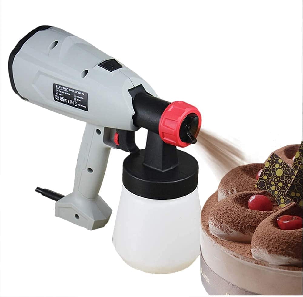 Chocolate Spray Gun Cake Decorating Airbrush Kit with 700ml  for Baking  and Dessert Decoration